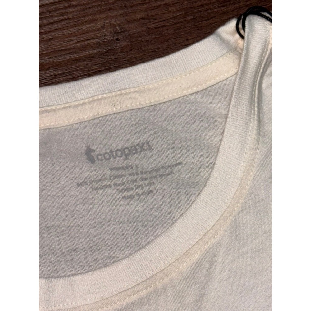 Cotopaxi Llama Sequence Organic T-Shirt Women's L  Graphic Tee NWT - Picture 4 of 7